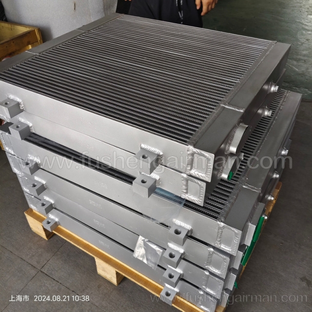 2117010090=9620211-20500 Fusheng Air Compressor 37KW Air Cooled Oil & Air Cooler