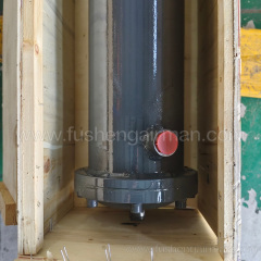 2117010379 Fusheng Air Compressor Genuine Parts SA90W Vertical Shell & Tube Oil Cooler(SUS304)