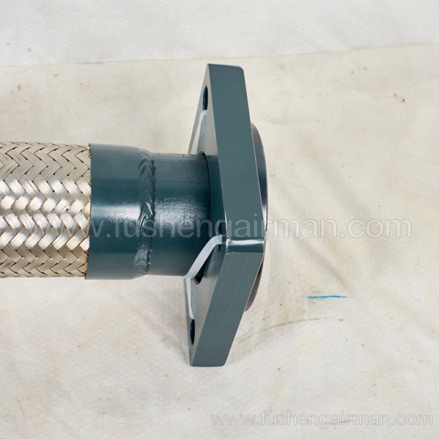 2605412571 Fusheng SA120A Exhaust Manifold Assembly Radiator Inlet - Pressure Valve Exhaust Port