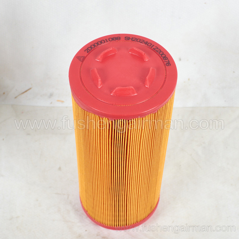 2D00001088 Fusheng Genuine Screw Compressor SF22L Air Filter Element In Stock