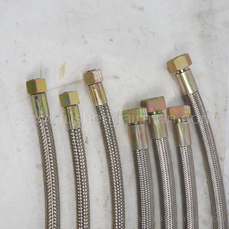 2605466310 Fusheng Original Genuine Screw Air Compressor SA08-11AF High Pressure Hose Set 7pcs