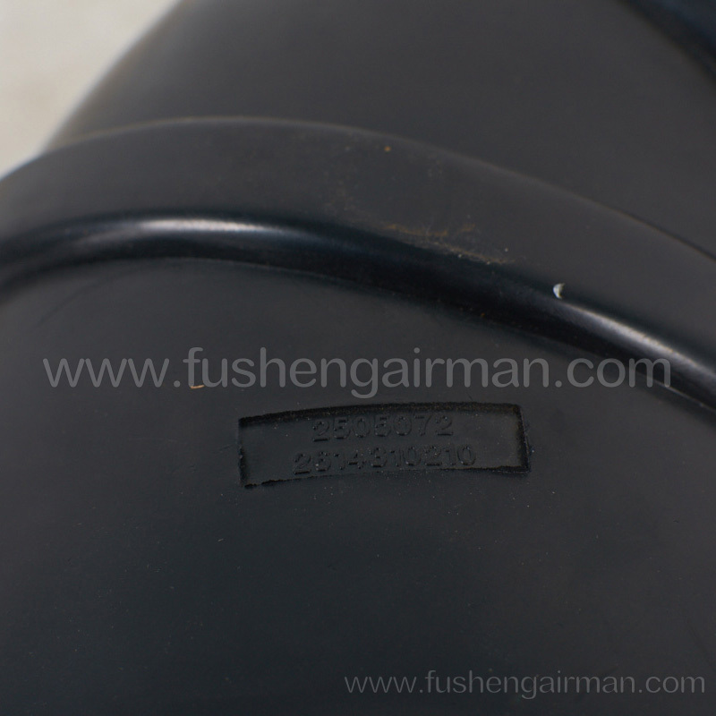 2614310210 Fusheng Original Screw Air Compressor SM5160W Inlet Rubber Elbow In Stock
