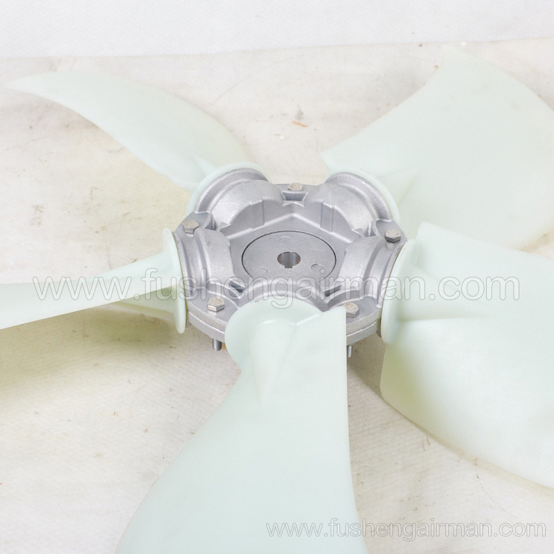 2106130128 Fusheng compressor original 1.1kW(1.5HP)380V24″ axial fan blade