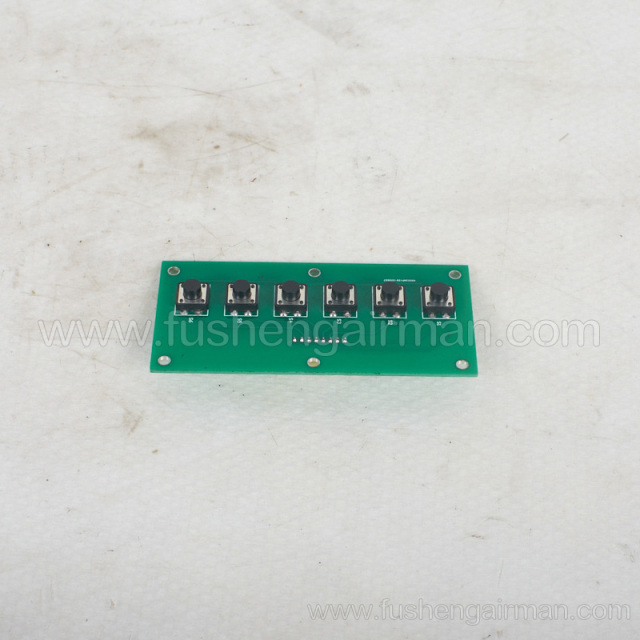 2108100321 Fusheng genuine air compressor Mitsubishi FX2N-32MR control panel keypad 6-key layout