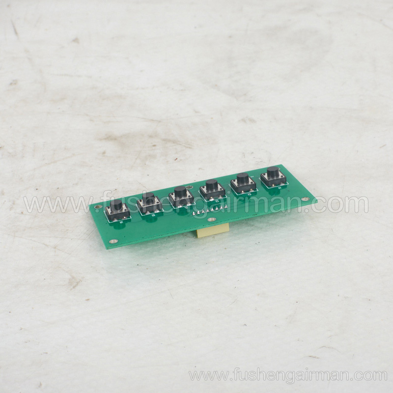 2108100321 Fusheng genuine air compressor Mitsubishi FX2N-32MR control panel keypad 6-key layout