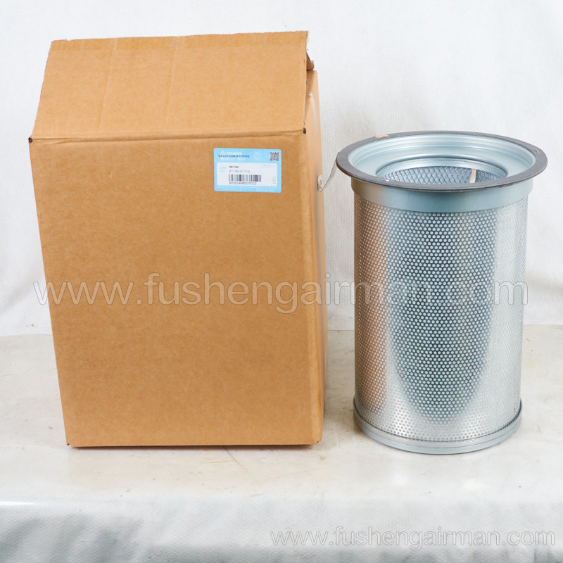 2118025710 Fusheng screw compressor original oil separator assembly with gasket