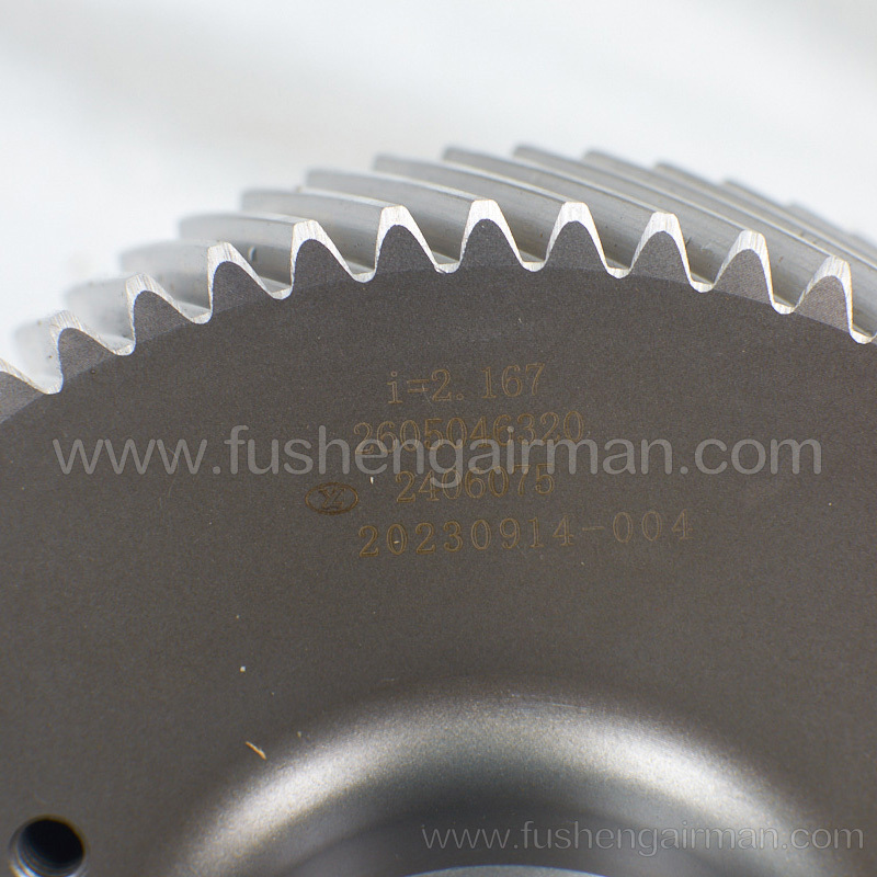 2605046320/2605046330 Fusheng Air Compressor BSA41SG Main & Secondary Gear i=2.167