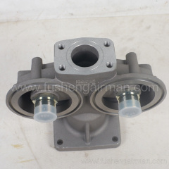 2605277720 Fusheng genuine screw compressor DN50-2 oil filter holder double oil filter 13bar