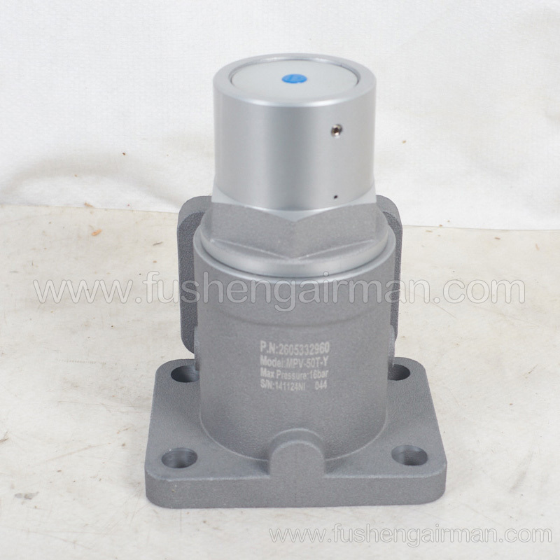 2605332960 Fusheng Original Screw Compressor SF90W Pressure Maintaining Valve MPV-50T In Stock