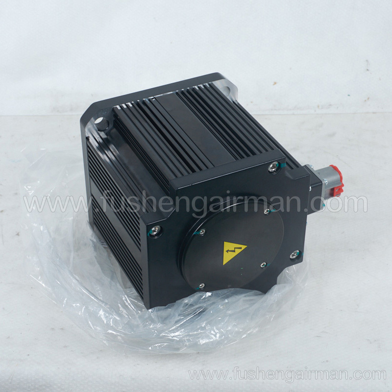2605550800 Fusheng Vehicle-mounted Air Compressor EBS-04YZ Permanent Magnet 5.4KW Motor BASB Connecting Square Plug-in