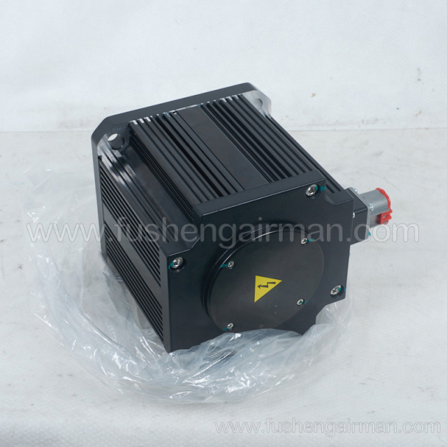 2605550800 Fusheng Vehicle-mounted Air Compressor EBS-04YZ Permanent Magnet 5.4KW Motor BASB Connecting Square Plug-in