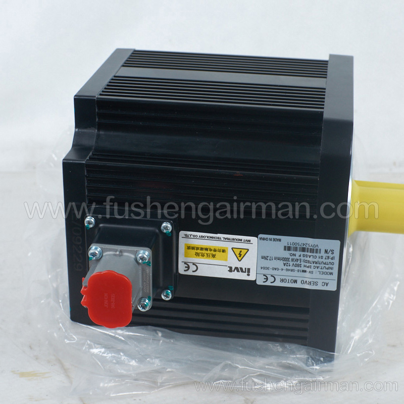 2605550800 Fusheng Vehicle-mounted Air Compressor EBS-04YZ Permanent Magnet 5.4KW Motor BASB Connecting Square Plug-in