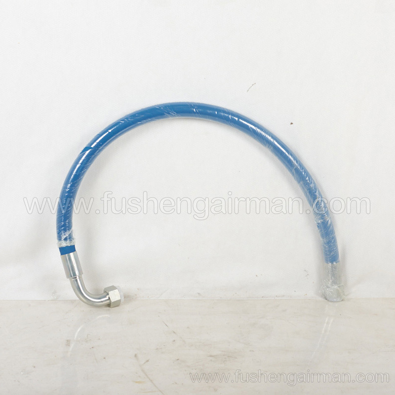 2606415390 Fusheng genuine screw air compressor SA75A-C cooler oil inlet pipe blue k201-25