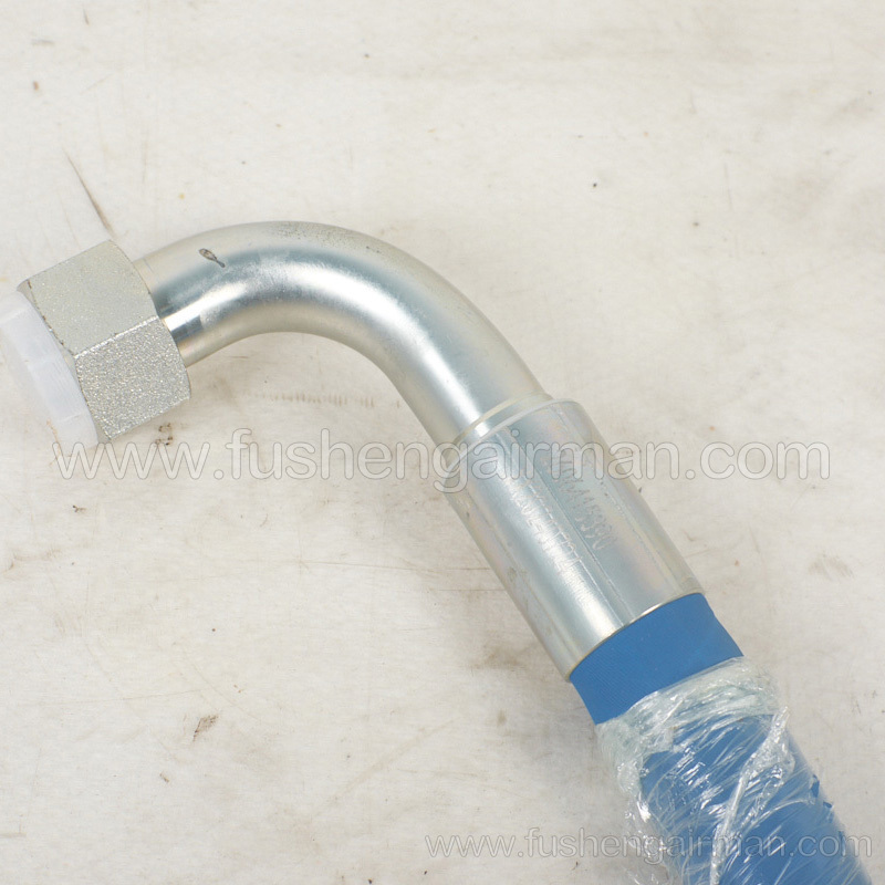 2606415390 Fusheng genuine screw air compressor SA75A-C cooler oil inlet pipe blue k201-25