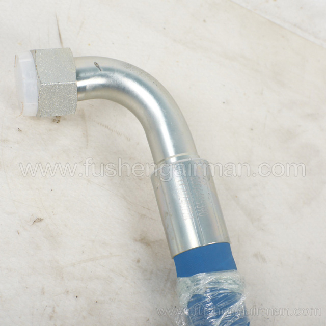 2606415390 Fusheng genuine screw air compressor SA75A-C cooler oil inlet pipe blue k201-25