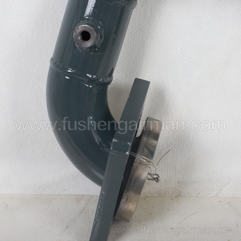 2606416050 Fusheng genuine screw air compressor SA75A-C body exhaust pipe set with flange