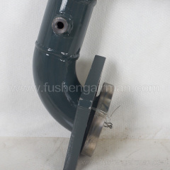 2606416050 Fusheng genuine screw air compressor SA75A-C body exhaust pipe set with flange