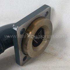 2606416050 Fusheng genuine screw air compressor SA75A-C body exhaust pipe set with flange
