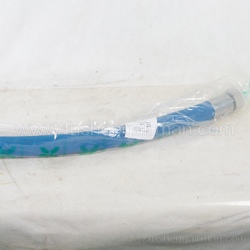 2606463490 Fusheng genuine screw air compressor SA132W outlet pipe blue K201-38