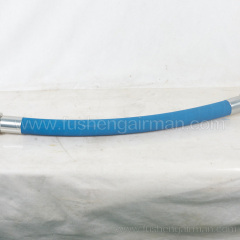 2606463490 Fusheng genuine screw air compressor SA132W outlet pipe blue K201-38