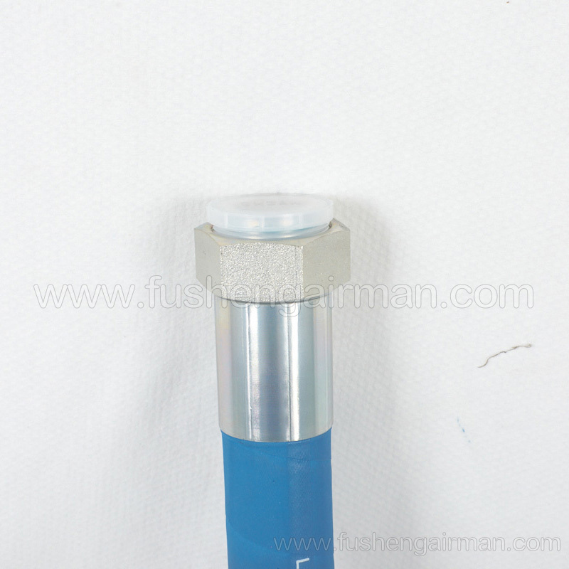 2606464000 Fusheng genuine screw air compressor SA110W inlet pipe blue K201-38