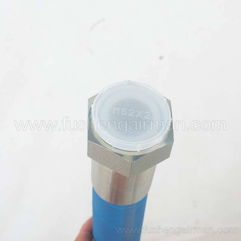 2606464000 Fusheng genuine screw air compressor SA110W inlet pipe blue K201-38