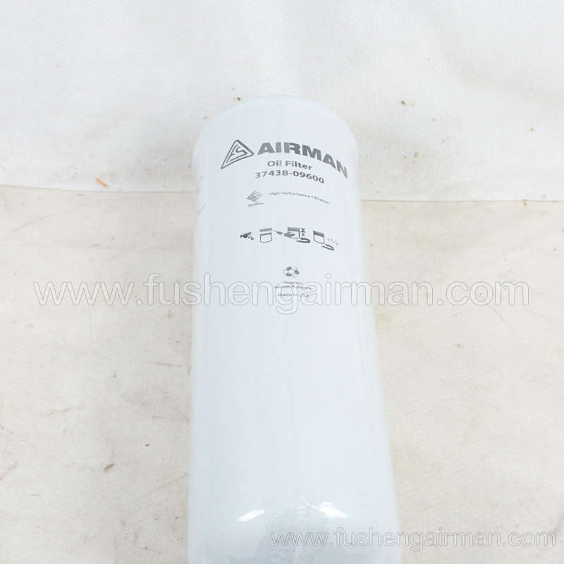 37438-09600 Fusheng airman mobile air compressor genuine oil filter element