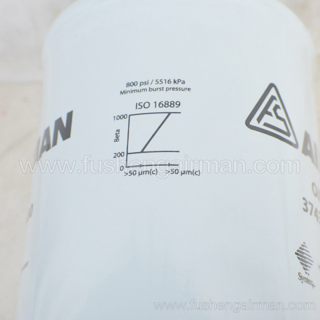 37438-09600 Fusheng airman mobile air compressor genuine oil filter element
