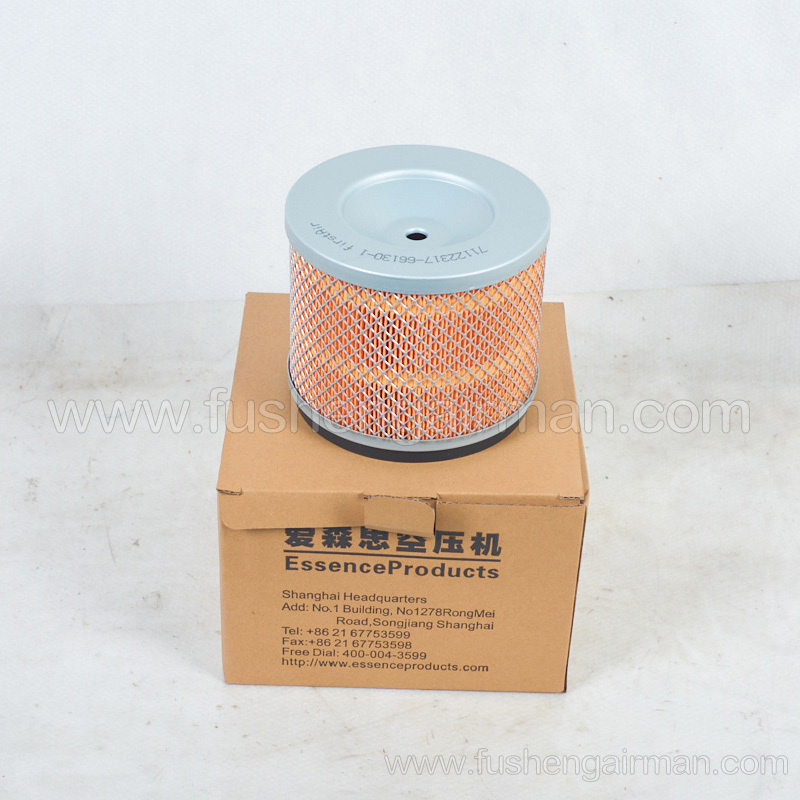 71122317-66130-1 Fusheng ESSENCE screw compressor original air filter element firstair