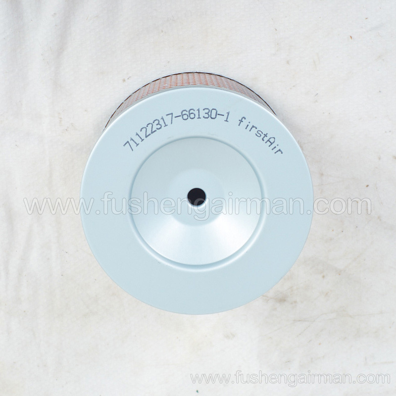 71122317-66130-1 Fusheng ESSENCE screw compressor original air filter element firstair