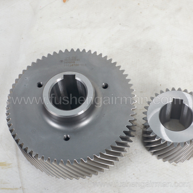 2605055540/2605055550 Fusheng compressor gear set BSA41SG gear ratio i=2.032