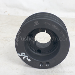 2605235420 Fusheng Screw Compressor Genuine Parts SF18 Body Pulley 3 Groove