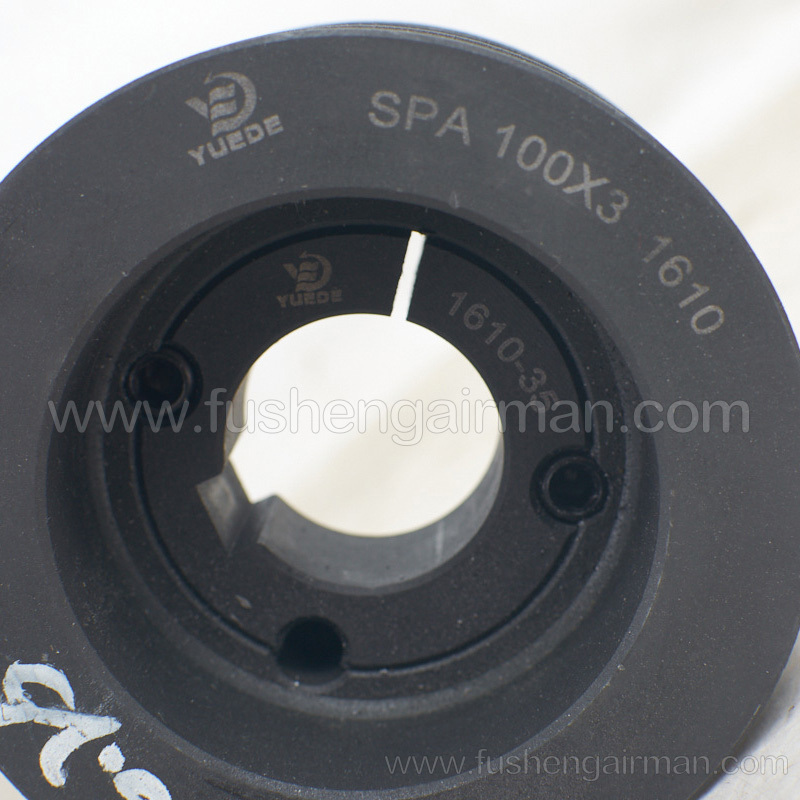 2605235420 Fusheng Screw Compressor Genuine Parts SF18 Body Pulley 3 Groove