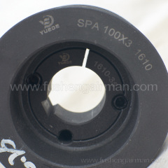 2605235420 Fusheng Screw Compressor Genuine Parts SF18 Body Pulley 3 Groove