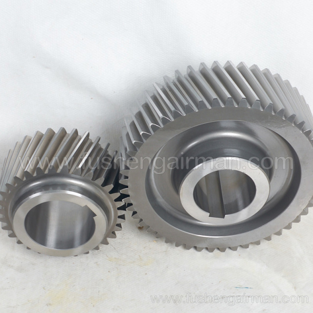 2606020430/2606050420 Fusheng screw compressor gear set BSA82G i=1.581