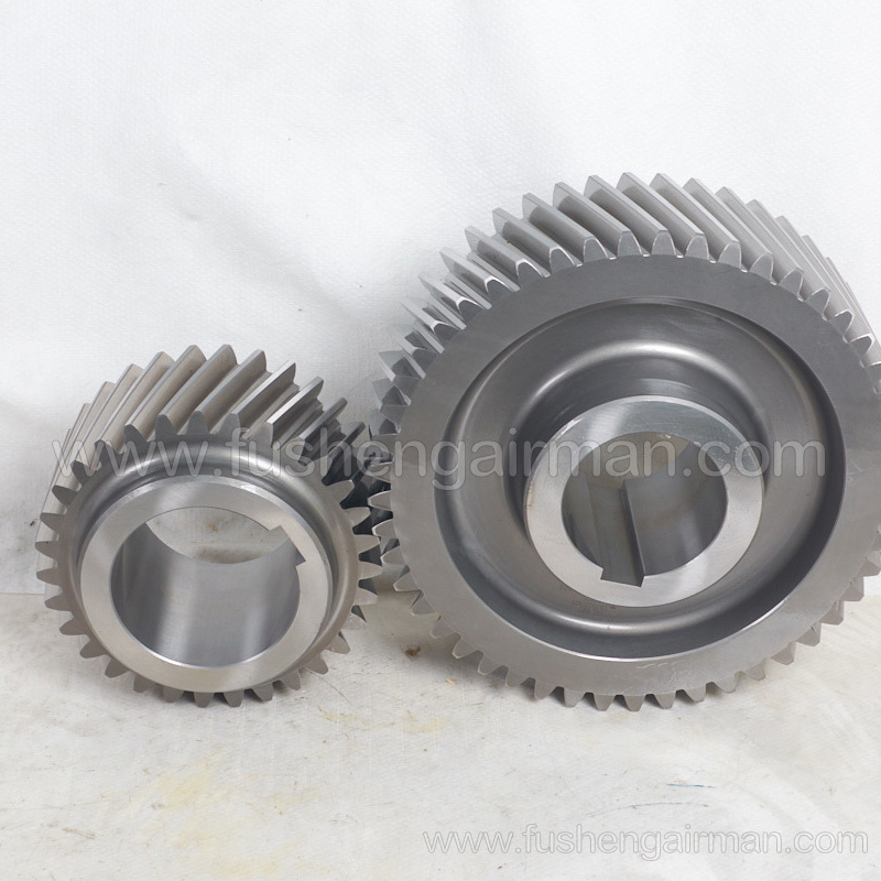 2606020430/2606050420 Fusheng screw compressor gear set BSA82G i=1.581