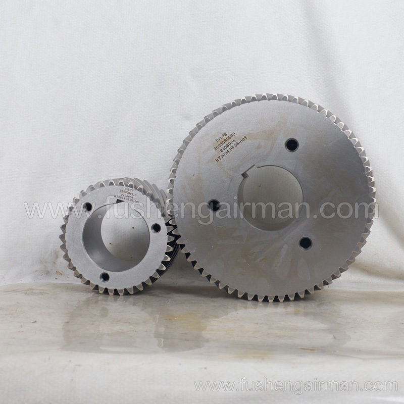 2606099930/2606099910 Fusheng screw compressor gear set ratio i=1.794 Head BSA62G