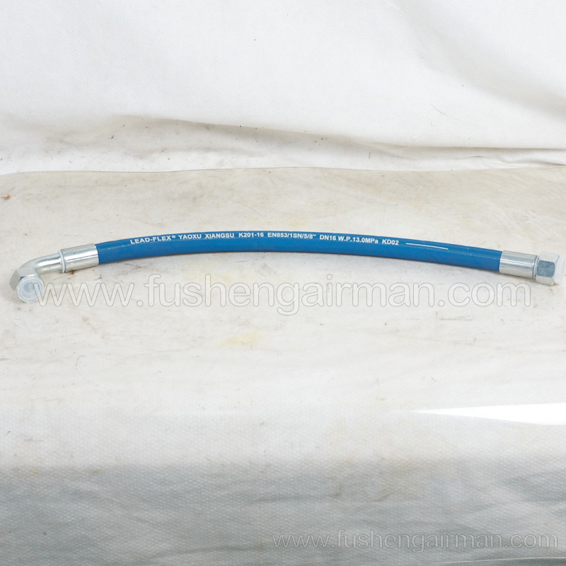 2605419780 Fusheng Genuine Screw Air Compressor Parts SA15-22A Oil Pipe Oil Filter to Body