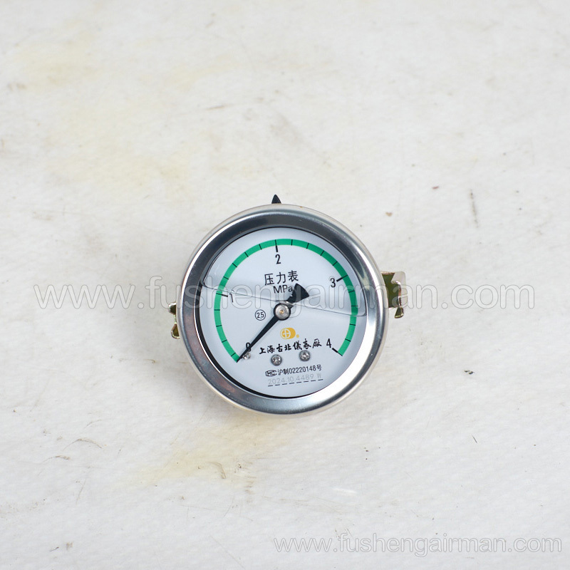 73191-1200102A Fusheng airman mobile air compressor original parts oil filling pressure gauge