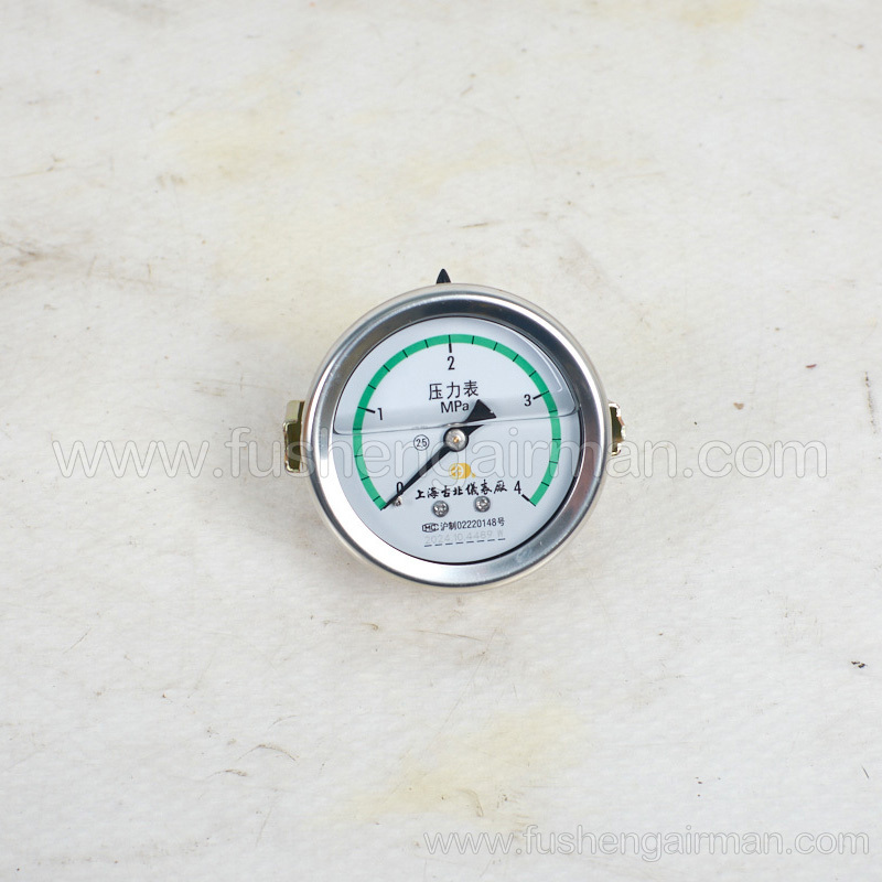 73191-1200102A Fusheng airman mobile air compressor original parts oil filling pressure gauge