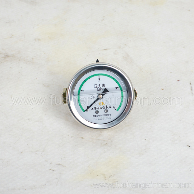 73191-1200102A Fusheng airman mobile air compressor original parts oil filling pressure gauge