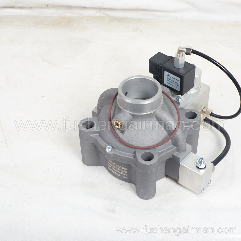 2104050163 Fusheng screw compressor original spare parts intake valve FS-50B-S/230 with tolerance valve