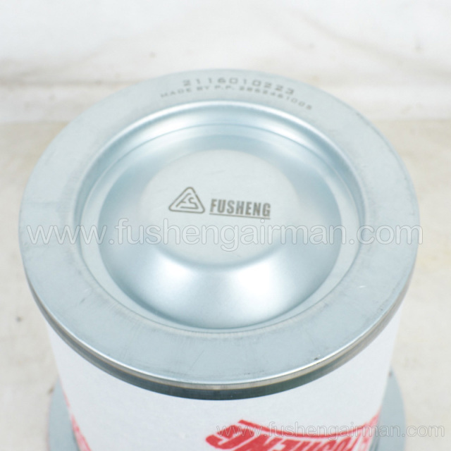2116010223 Fusheng screw compressor original spare parts 10m3/min built-in oil fine separator
