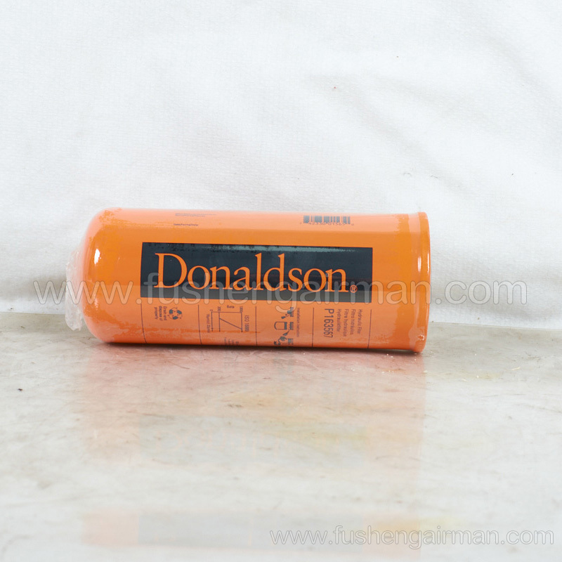 2116020105=P163567 Fusheng Screw Compressor Genuine Parts 130L/min Oil Filter