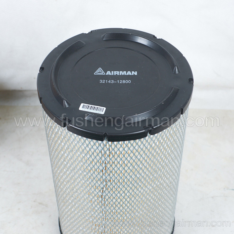 32143-12800 Fusheng airman mobile air compressor genuine parts air filter element
