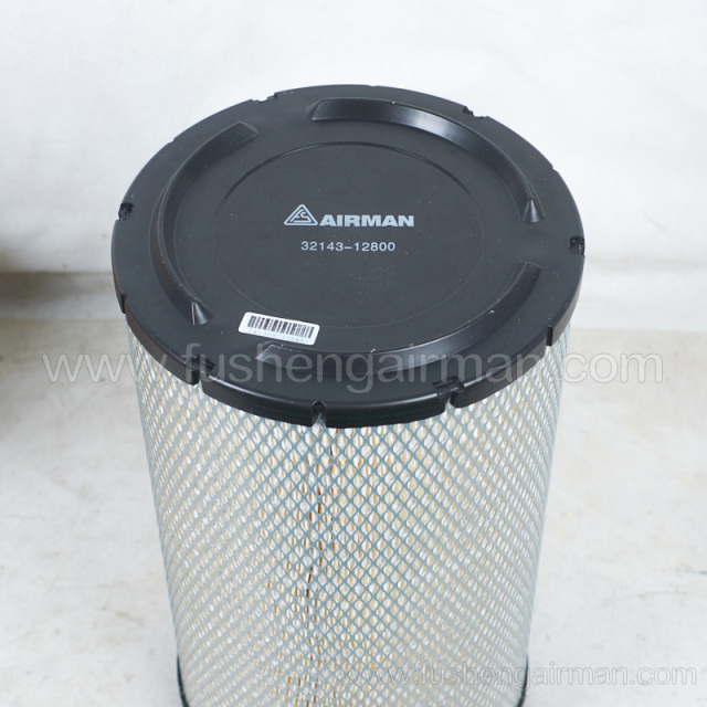 32143-12800 Fusheng airman mobile air compressor genuine parts air filter element