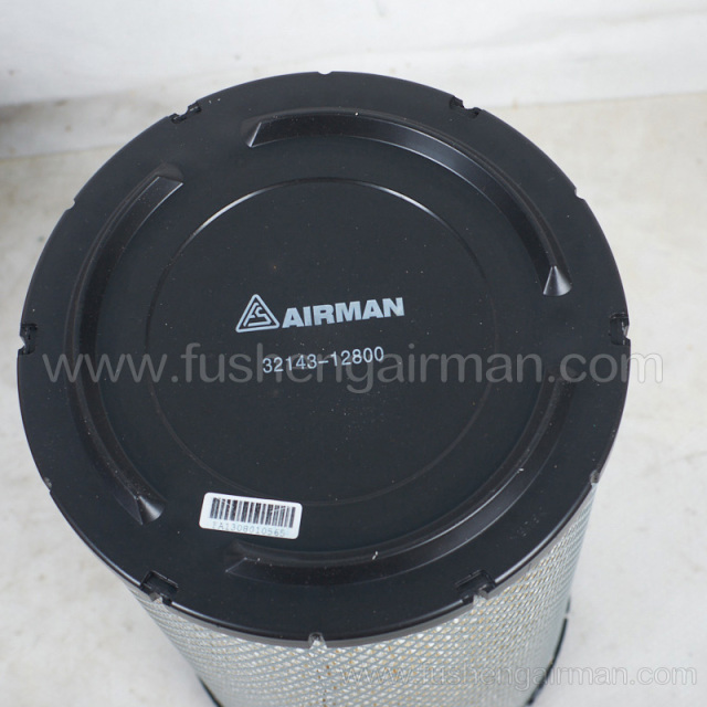 32143-12800 Fusheng airman mobile air compressor genuine parts air filter element