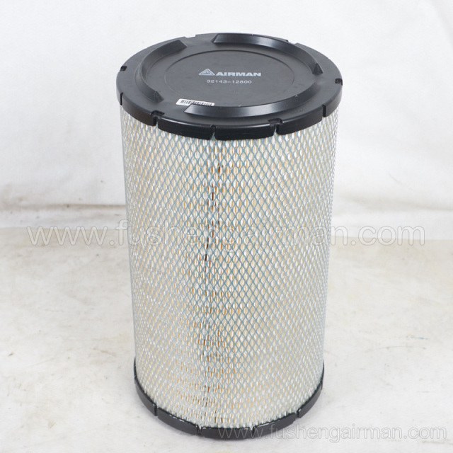 32143-12800 Fusheng airman mobile air compressor genuine parts air filter element