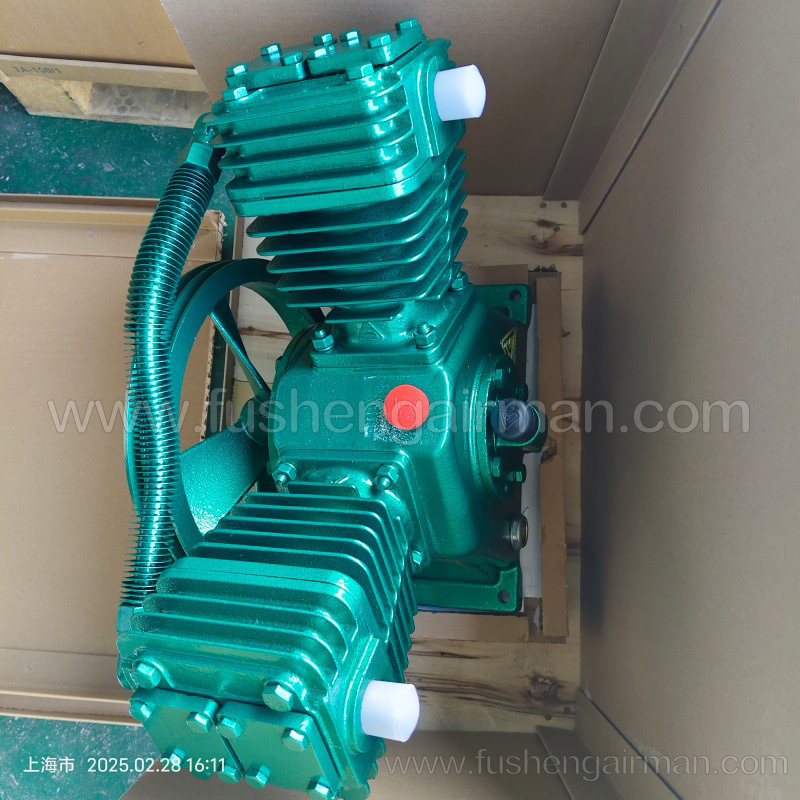 2601001620 Fusheng Piston Air Compressor Genuine Parts Head VA80(II) Air Compressor Body 3kW