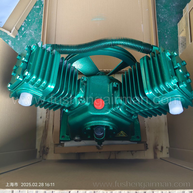 2601001620 Fusheng Piston Air Compressor Genuine Parts Head VA80(II) Air Compressor Body 3kW